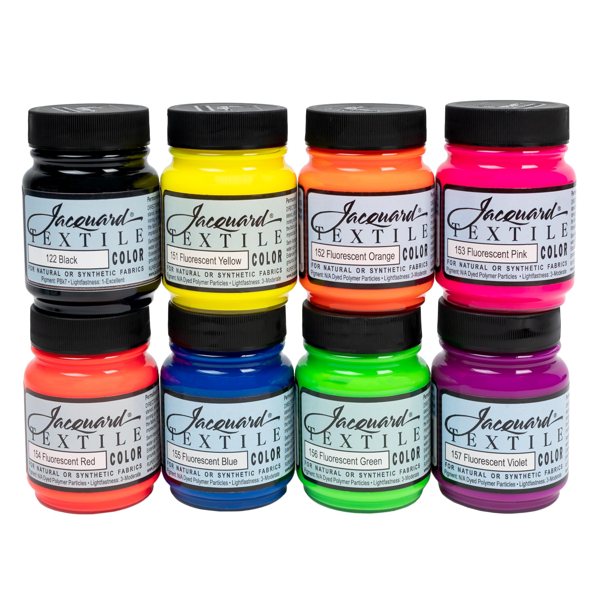 bal バル JACQUARD Amazon.com: Jacquard Textile 8 Color Fluorescent Colors Set